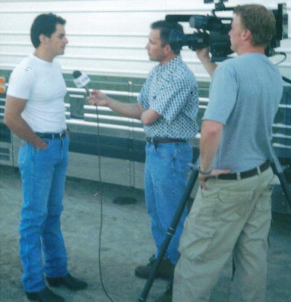 Interviewing Brad Paisley 2001