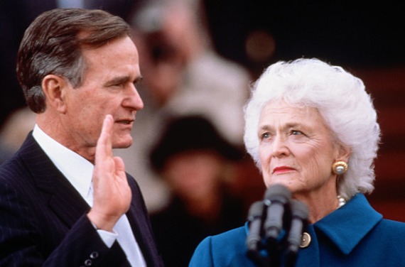 George-H-W-Bush-wife-Barbara-Bush
